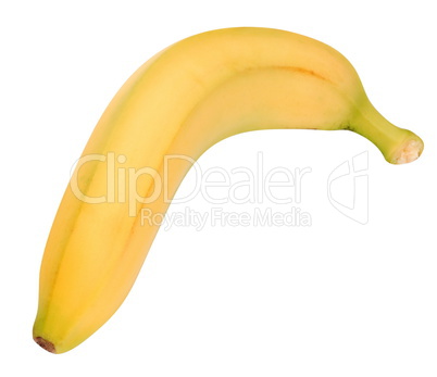 Yellow Banana Isolated