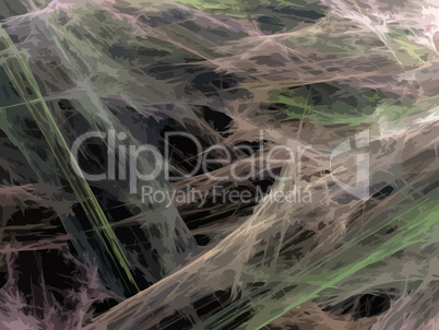 image of one Digital Fractal on Black Color image of one Digital Fractal on Black Color