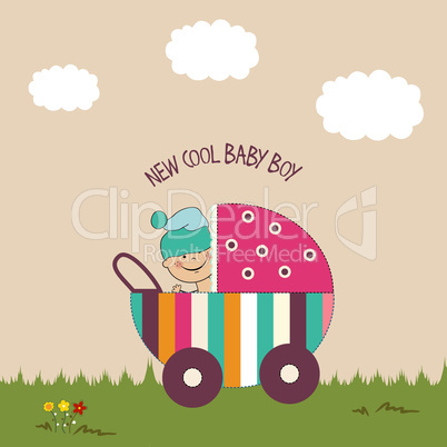 baby boy shower card