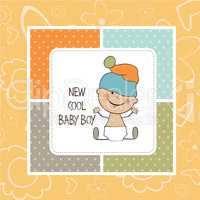 baby boy shower card