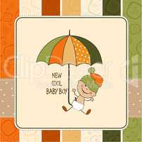 baby boy shower card