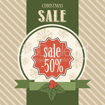 Christmas sale design