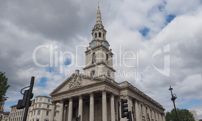 St Martin church in London
