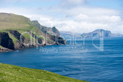 Landscape on the Faroe Islands