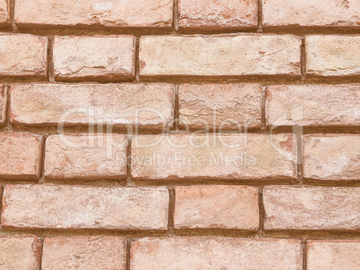Retro looking Red brick wall background Retro looking Red brick wall background