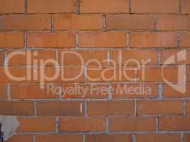 Red brick wall background