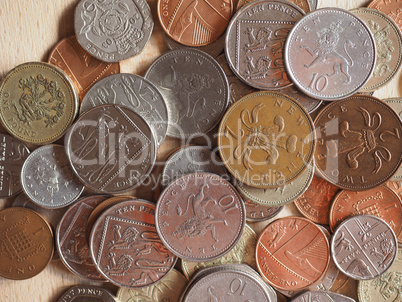 Pound coins