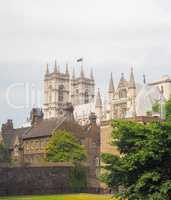 Westminster Abbey in London