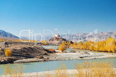 Stakna monastery,Leh, Ladakh, Jammu and Kashmir, India.