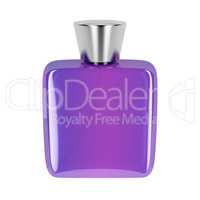 Purple perfume bottle