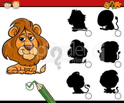 education shadows game cartoon