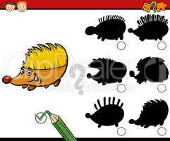 education shadows game cartoon