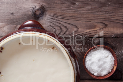 Processed lard made from pork fat