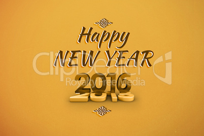 Composite image of new year graphic