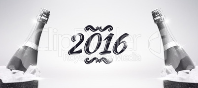 Composite image of new year graphic