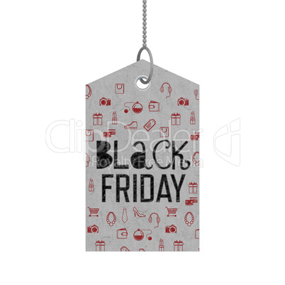 Composite image of black friday advert