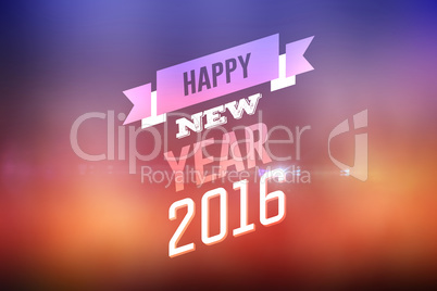 Composite image of new year graphic