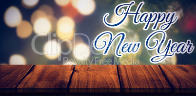 Composite image of new year graphic