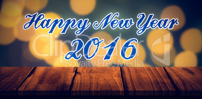 Composite image of new year graphic