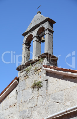 Kirche in Labin, Kroatien