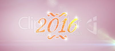 Composite image of new year graphic