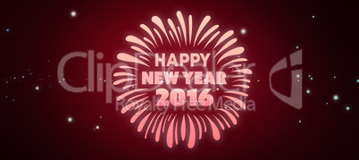 Composite image of new year graphic