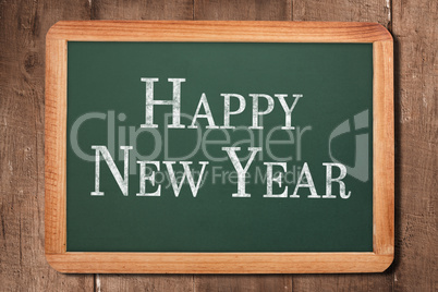 Composite image of happy new year