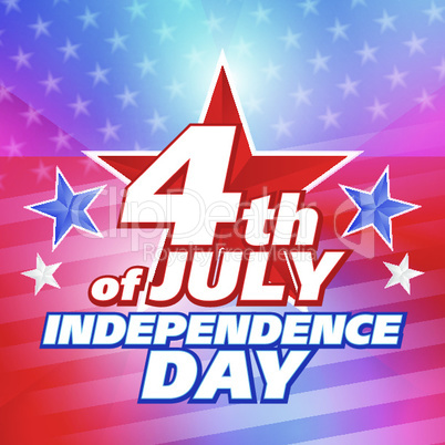 American 4th of July, vector background