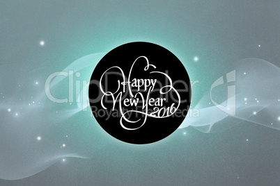 Composite image of new year graphic