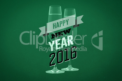 Composite image of new year graphic