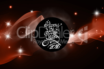 Composite image of new year graphic