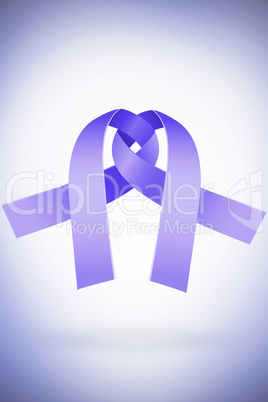 Composite image of domestic violence awareness graphic