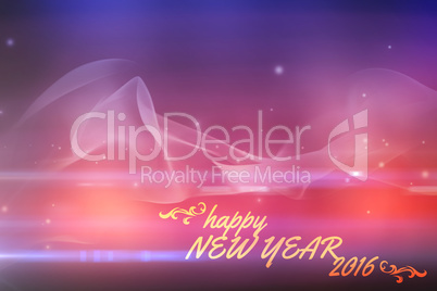 Composite image of new year graphic