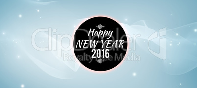 Composite image of new year graphic