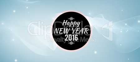 Composite image of new year graphic