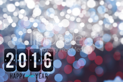 Composite image of new year graphic