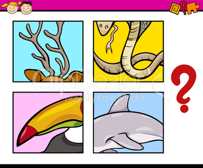 educational puzzle preschool task