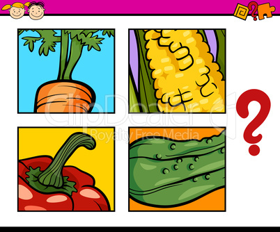 educational puzzle task for children