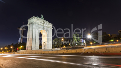 madrid monumental arch