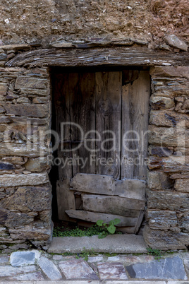 abandoned old door