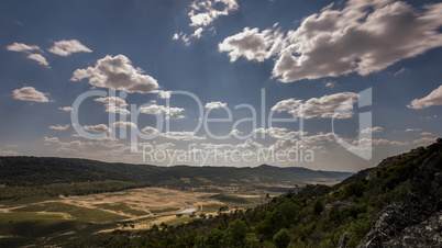 pasture landscape in Spain