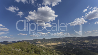 pasture landscape in Spain