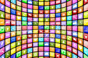 Application Apps App Icon Icons Multimedia für Handy oder Smart