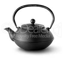 Chinese teapot isolated