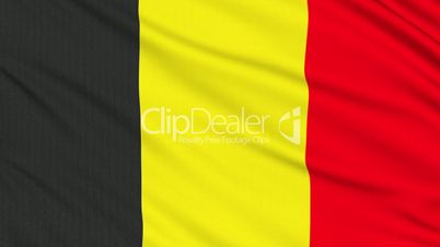 Belgian flag, with real structure of a fabric