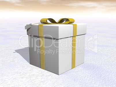 Gift - 3D render