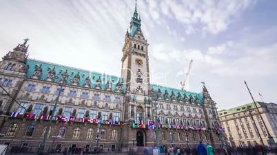 Hamburg City Hall Hyperlapse