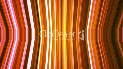 Broadcast Twinkling Vertical Bent Hi-Tech Strips, Orange Golden Magenta, Abstract, Loopable, HD