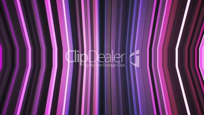 Broadcast Twinkling Vertical Bent Hi-Tech Strips, Magenta Purple, Abstract, Loopable, HD