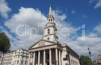 St Martin church in London